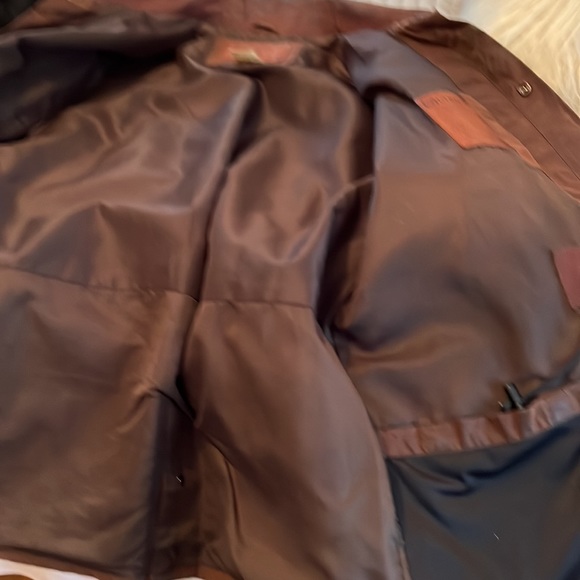 Men’s large Outback leather rain repellent jacket. Great condition. - Picture 6 of 7